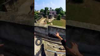 पतंग को लूटना पड़ा भारी Kite vs Parkour  Part 2  Flyingmeenaboi [upl. by Adnohral51]