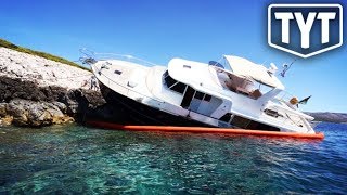 Betsy DeVos Yacht Set Adrift By Vandals [upl. by Aneelak]