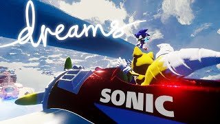 Unfinished Sonic game  Sonic Blue Inferno Demo Dreams PS4 [upl. by Retsae620]