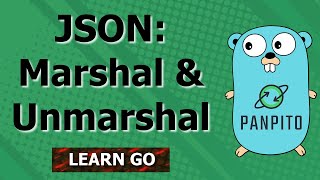 Golang How to marshal and unmarshal JSON [upl. by Harelda]