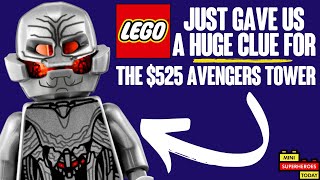 LEGO Just Gave Us a HUGE HINT for the 525 Avengers Tower and EVERYONE Missed It [upl. by Reiser489]