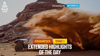 Extended highlights of Stage 1 presented by Aramco  Dakar2024 [upl. by Treve]