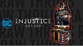 Injustice Arcade Game Official Trailer  Collect Over 200 Unique DC Comic Character Cards [upl. by Lierbag]