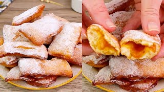 Frittelle ripiene alla marmellata i dolcetti golosi e veloci da preparare a Carnevale [upl. by Luapnaej]