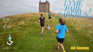 Lyme Park parkrun beautiful hilly 5k run 17082024 [upl. by Jankell]