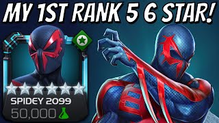 6 Star Rank 5 SPIDEY 2099 Gameplay  40 ENDGAME BOSSES SUPERIOR SHOWCASE [upl. by Anay712]