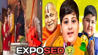 Abhinav Arora New Viral Video With Rambhadracharya ji  Exposed 🃏  Abhinav Arora new viral video [upl. by Marget]