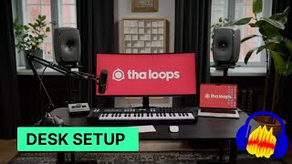 Music Production Desk Setup  Audacity Editing amp Beat Making Tutorial [upl. by Un]