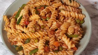 Pasta Recipe Indian style pasta recipe  life with Anabia [upl. by Eira]