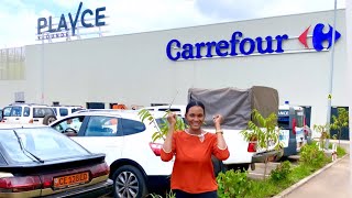 Visiting The New biggest mall in Yaoundé the place  Hypermarché du Cameroun [upl. by Akena]