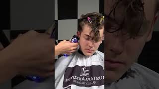 Perfect ASMR Haircut Relax and Enjoy asmr shorts short [upl. by Ateerys39]