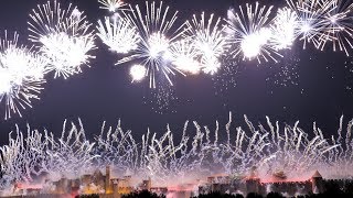 Feu artifice du 14 Juillet 2019 à Carcassonne [upl. by Haden]