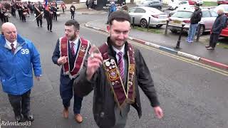 ABOD Shutting The Gates Parade  Full Parade 4K  Londonderry  021223 4K [upl. by Naleek485]