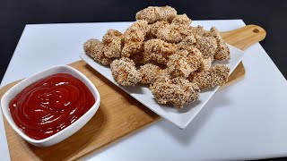 Spicy Sesame Chicken Recipe [upl. by Ehctav]