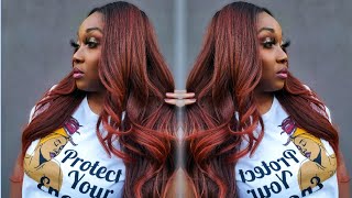 Outre SERAPHINE Melted Hairline Lace Front Wig  WeezyWigReviews  Wigalicious 1 [upl. by Appel419]