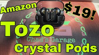 The BEST Budget ANC Earbuds TOZO Crystal Pods [upl. by Ansley6]