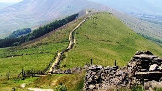 Peak District Country Walk Castleton to Lose Hill and Mam Tor round [upl. by Roinuj]