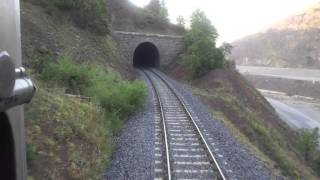 Traveling in the cab of TCDD DE 22000 to Elazığ  MADEN Cab View [upl. by Evered]