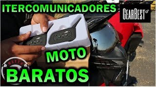 Intercomunicadores y guantes contra agua Baratos GEAR BEST [upl. by Terese268]