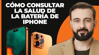 Cómo comprobar el estado de la batería del iPhone [upl. by Tiersten]