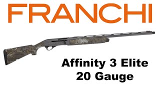 Franchi Affinity 3 ELITE REVIEW [upl. by Malena994]