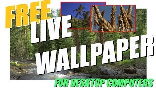 LIVE Video Wallpaper Windows 10 8 7 Desktop and Laptop [upl. by Ralina309]