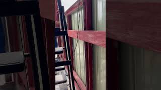 Metal Wall Cladding Installation part 1 j4vlogs shortvideo [upl. by Illak]