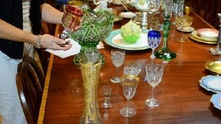 How to Appraise Glassware  Antique Glassware Pottery amp More [upl. by Adnil]