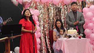 Nepali Blessed Sunday Fellowship Vlog  102724  Avlyn 1st Birthday [upl. by Lugo]