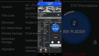 TOYOTA RAV4 2022 USA COPART LIVE CAR AUCTION [upl. by Nyrmac]