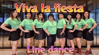 VIVA LA FIESTA line dance [upl. by Willie]