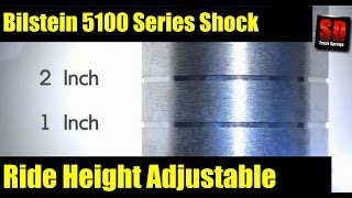 Bilstein 5100 Shocks  Ride Height Adjustable  Tutorial and Review [upl. by Ynoyrb113]