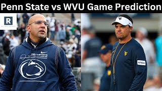 Penn State vs West Virginia Game Prediction  College Football Week 1 Game Picks [upl. by Chilton]