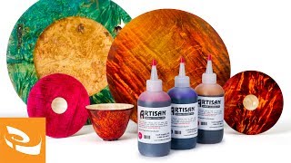 Artisan Premium Coloring Dyes Woodturning Dye [upl. by Newhall]