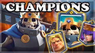 Clash Royale Champions Gameplay 🍊 [upl. by Bartholemy]