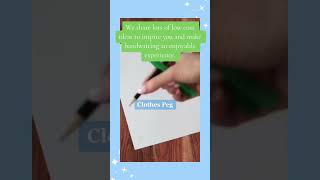 Low Cost Handwriting Tips teachers [upl. by Urbani637]