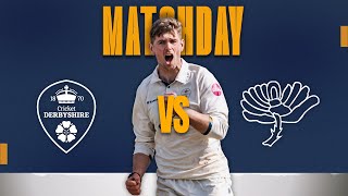 🔴 LIVE  Derbyshire vs Yorkshire Day One at Chesterfield [upl. by Amaleta]