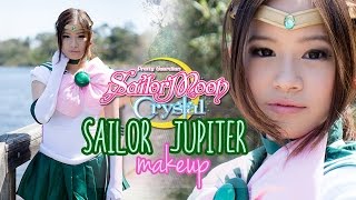 Sailor Jupiter Makeup Tutorial  Sailor Moon Crystal セーラージュピターメイク [upl. by Matelda]