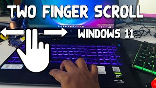 How To Fix Two Finger Scroll Not Working Windows 11 [upl. by Trebloc]