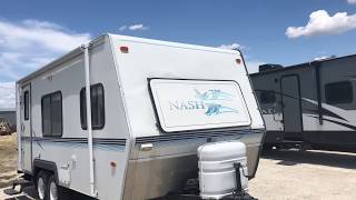 1990 NASH 19B by Northwood Four Season Travel Trailer Tour [upl. by Aindrea]