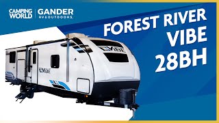 2021 Forest River Vibe 28BH  Travel Trailer  RV Review Camping World [upl. by Delisle]