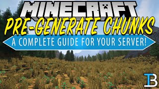 How To PreGenerate Your World on A Minecraft Server PreGenerate Chunks on A Server [upl. by Gwenni]