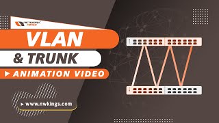 Hindi VLAN amp Trunk  Animation Video  Network Kings [upl. by Ivers]