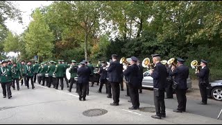 Schützenfest 2024 in GrevenbroichElfgen Abmarsch nach der Regimentabnahme [upl. by Argent]