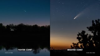 How to see Comet TsuchinshanATLAS it in Oct 2024 NASA explains [upl. by Ahsirtal]