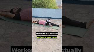 The only core exercises you need yogforall21 abs shorts viralvideo workout [upl. by Gardia]