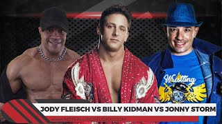 Jody Fleisch VS Billy Kidman VS Jonny Storm FULL MATCH [upl. by Olegnad]