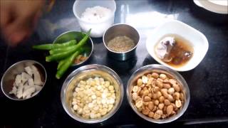 Palli and putnala Chutney preparationscarifies for idle and attu [upl. by Conti]