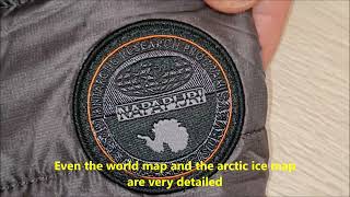 How to spot original Napapijri Acalmar jackets How to avoid fake Napapijri [upl. by Eylloh]