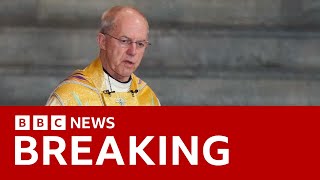 Archbishop of Canterbury resigns over Church of England abuse scandal  BBC News [upl. by Siddon]